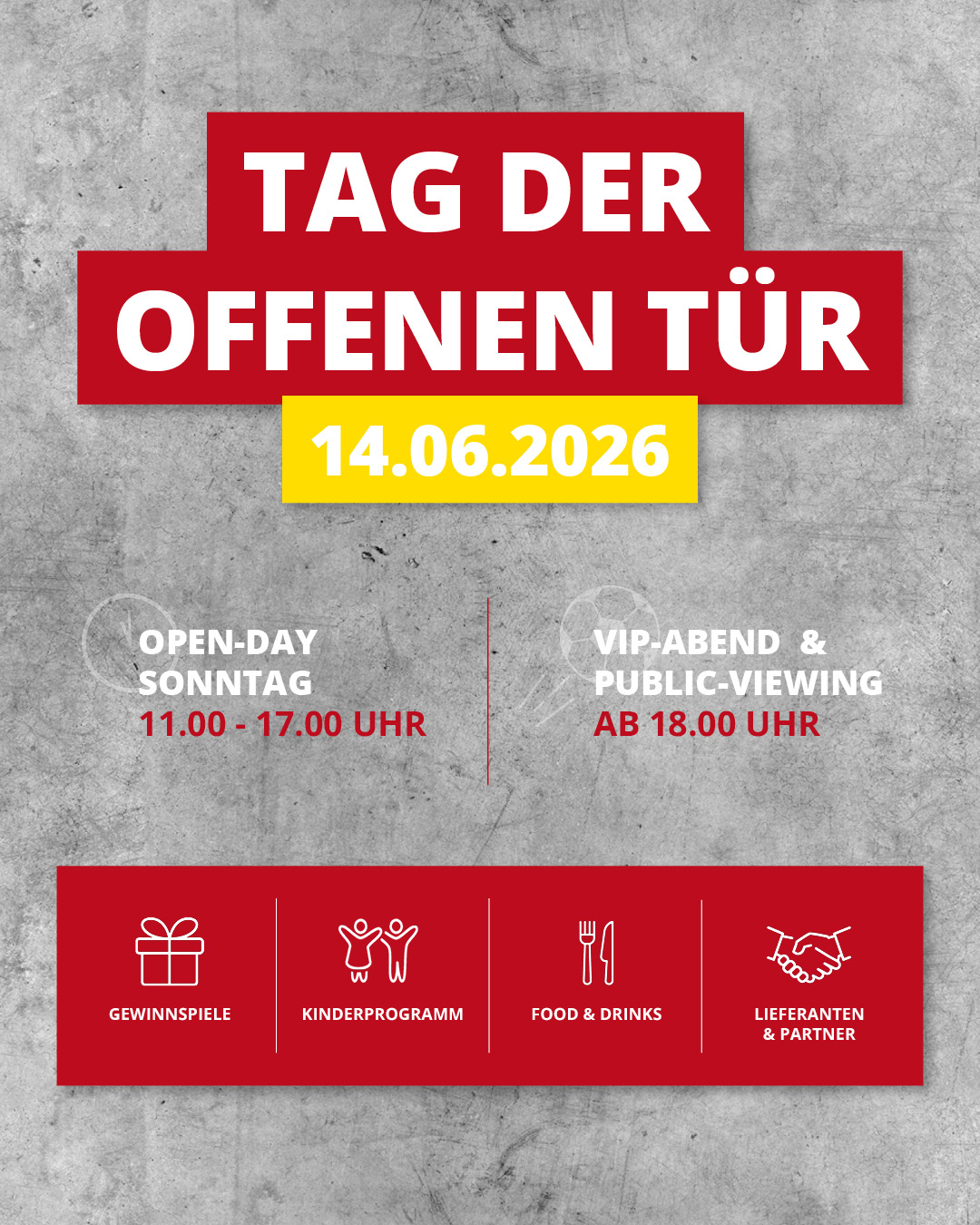 Tag der offenen Tür 14.06.2026